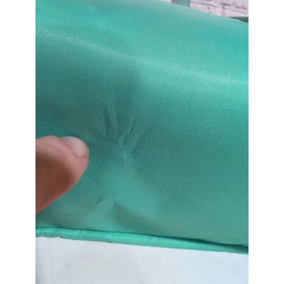 Kate Spade Karissa Backpack Purse Pre-owned Mint Green Ombre Nylon - Picture 12 of 15